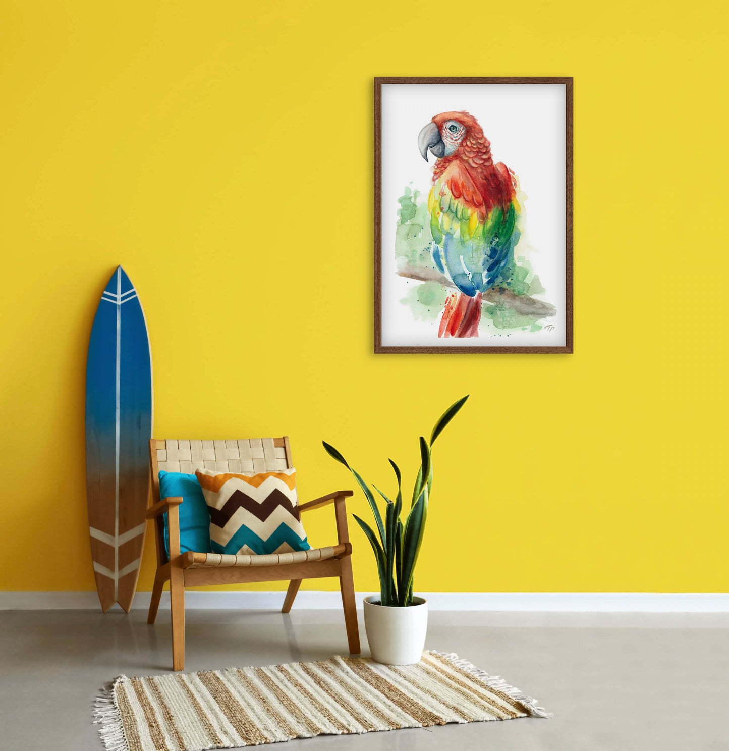 Playful Parrot