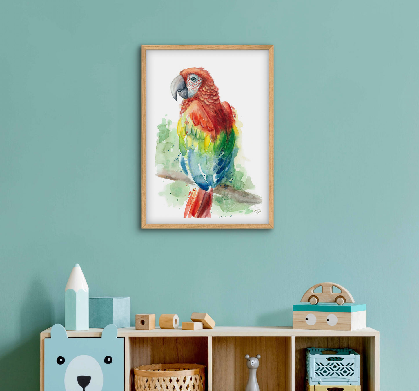 Playful Parrot