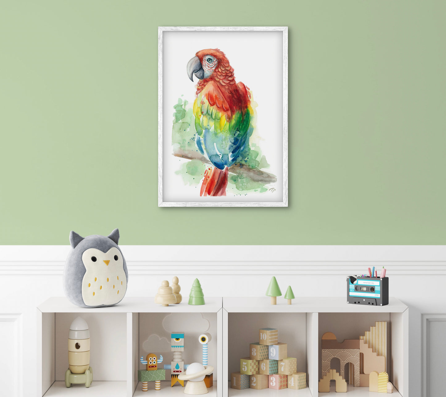Playful Parrot