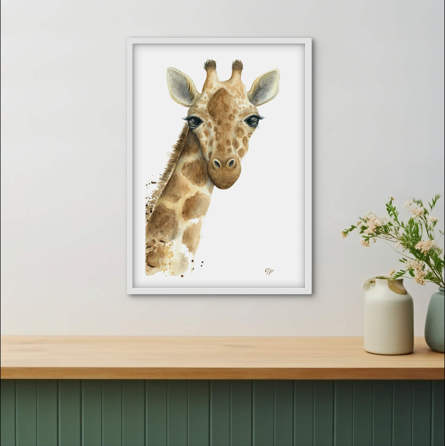 Gentle Giraffe