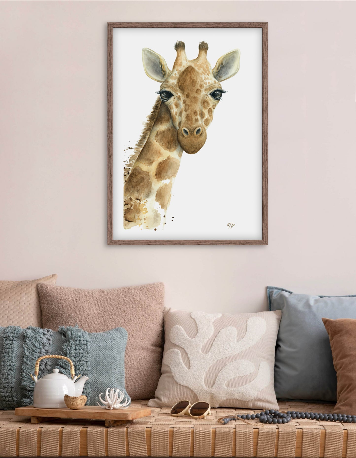 Gentle Giraffe