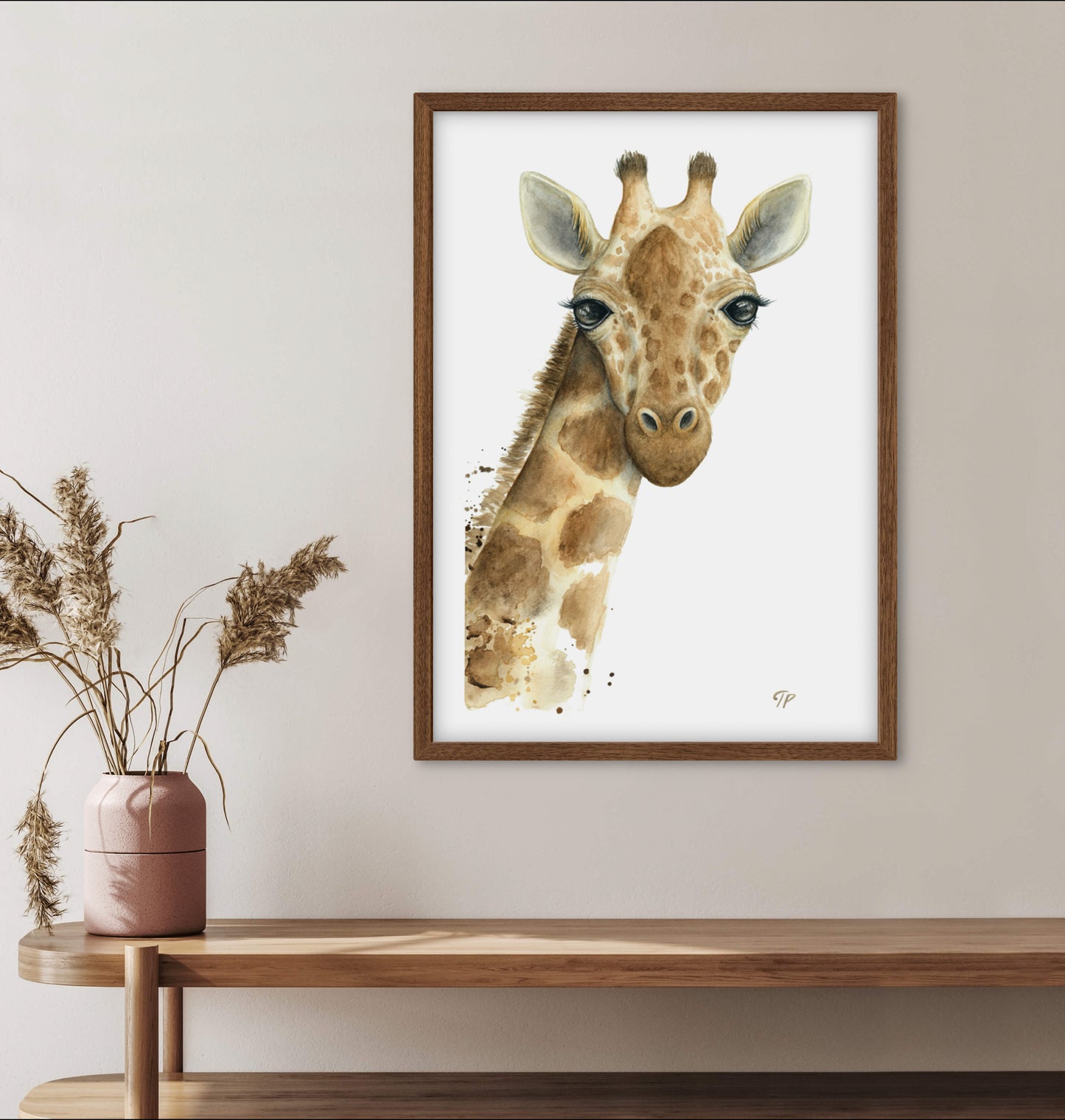 Gentle Giraffe